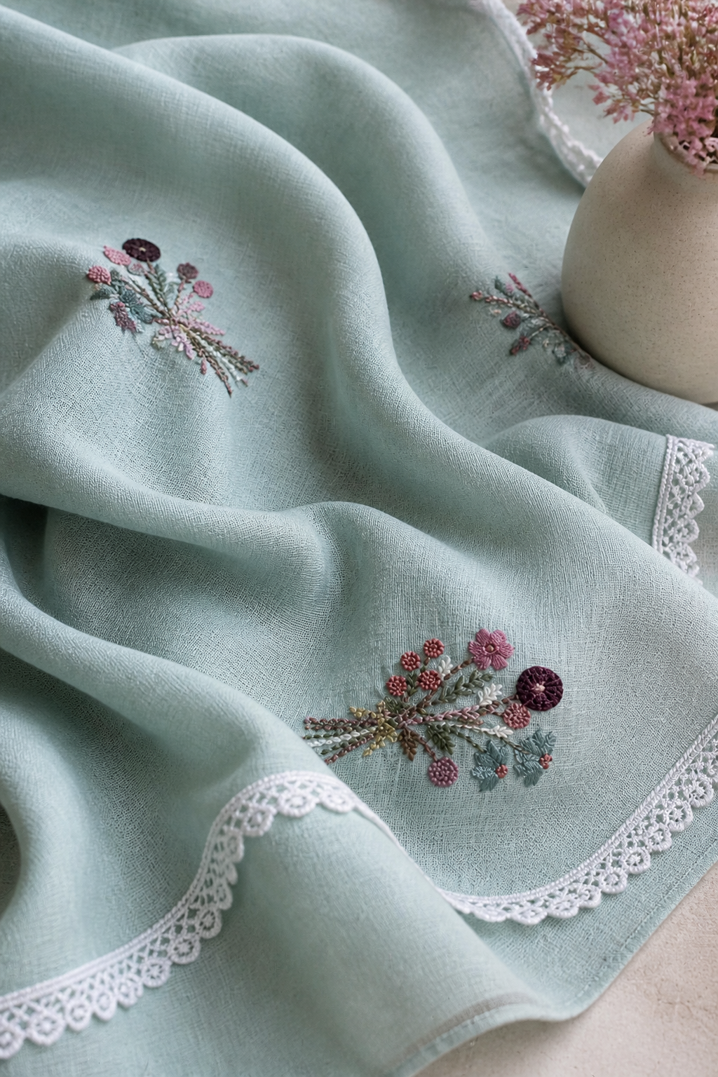 Little Bouquets — Aqua